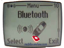 configuration of the bluetooth in the phone