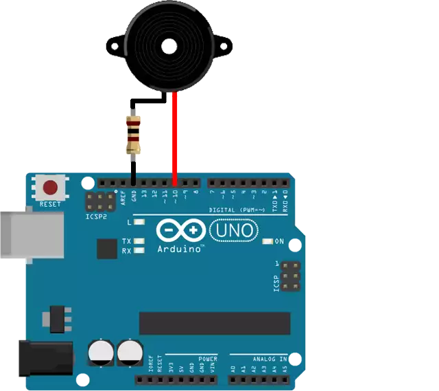 arduino uno with buzzer